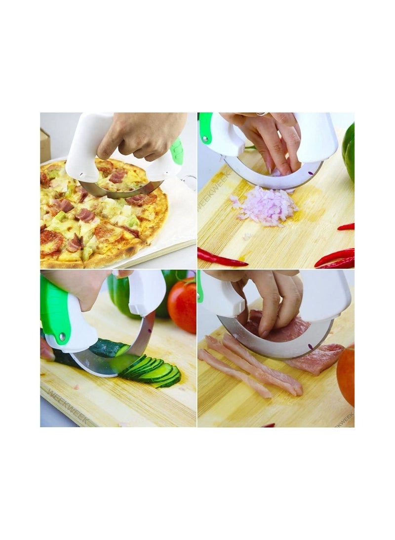 سكينة درفلة دائرية من الستانلس ستيل - Image 2