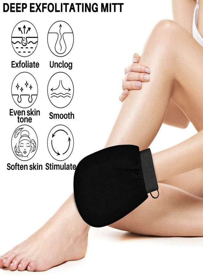 Saiyam Dead Skin Gloves for Dead Skin Bath Scrub Glove Body Whitening Body Exfoliator Mitt - Image 4