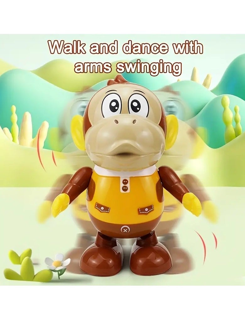 Gonice - Electric Music Swing Dancing Toy Monkey, Dancing Singing, Children's Educational Toys - Image 1