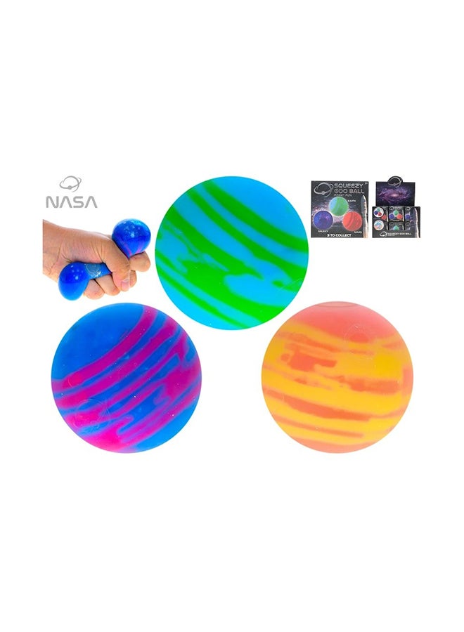 RMS Nasa Squeezy Goo Marble Balls 3 Asst – Fun Kids Toy, Interactive Playtime & Gift Item - Image 1