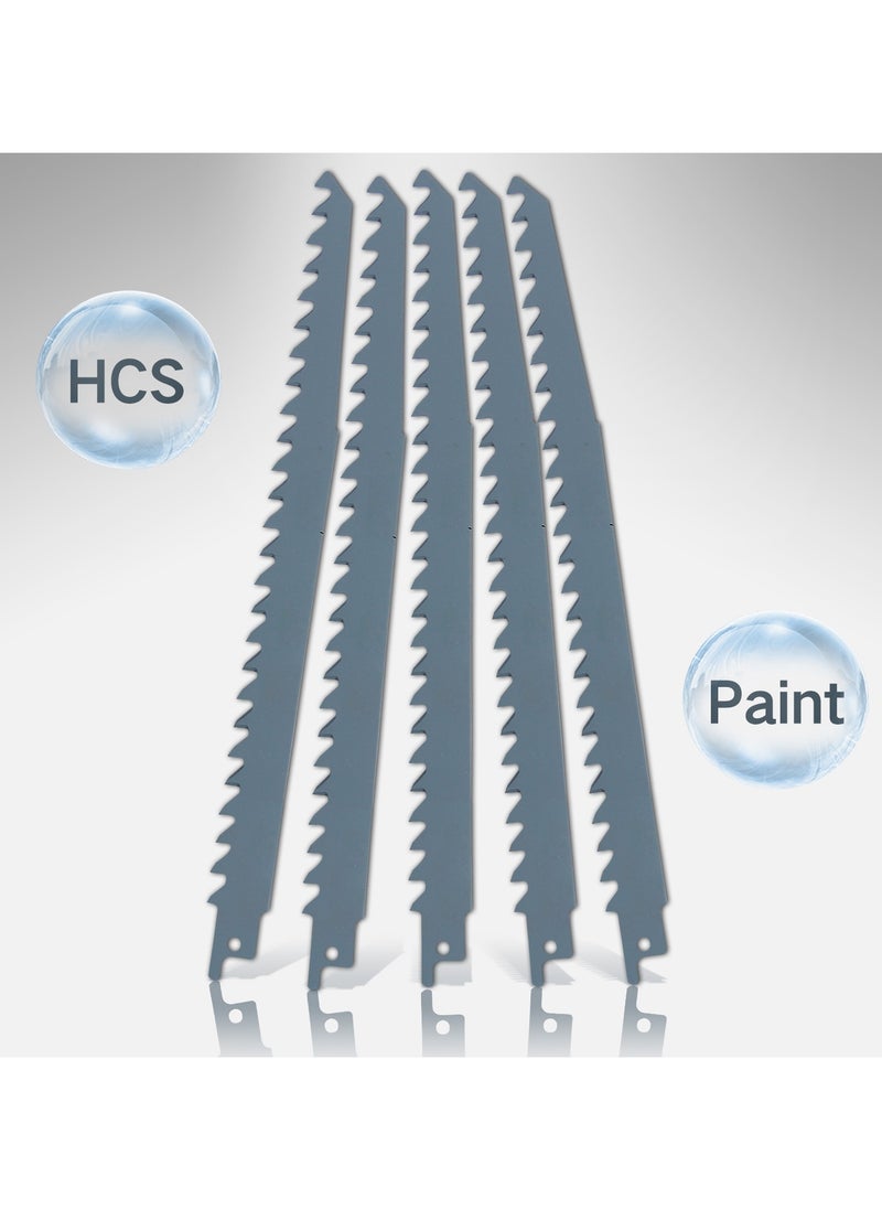 KSEIBI Wood Cutting Saw 240MM Stainless Steel Reciprocating Saw Blades S1542K - 5 Pcs, Durable and Versatile Cutting Blades  - Image 5