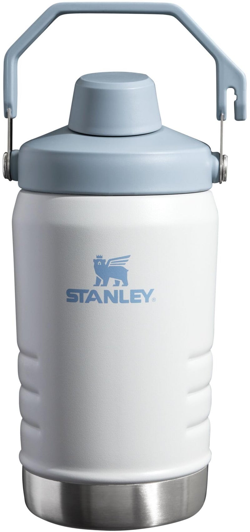 Stanley Stanley Iceflow Fast Flow Jug | Recycled Stainless Steel Water Tumbler | Keeps Drink Cold and Iced for Hours | Easy Carry Handle | 40 OZ | Charcoal  - Image 1