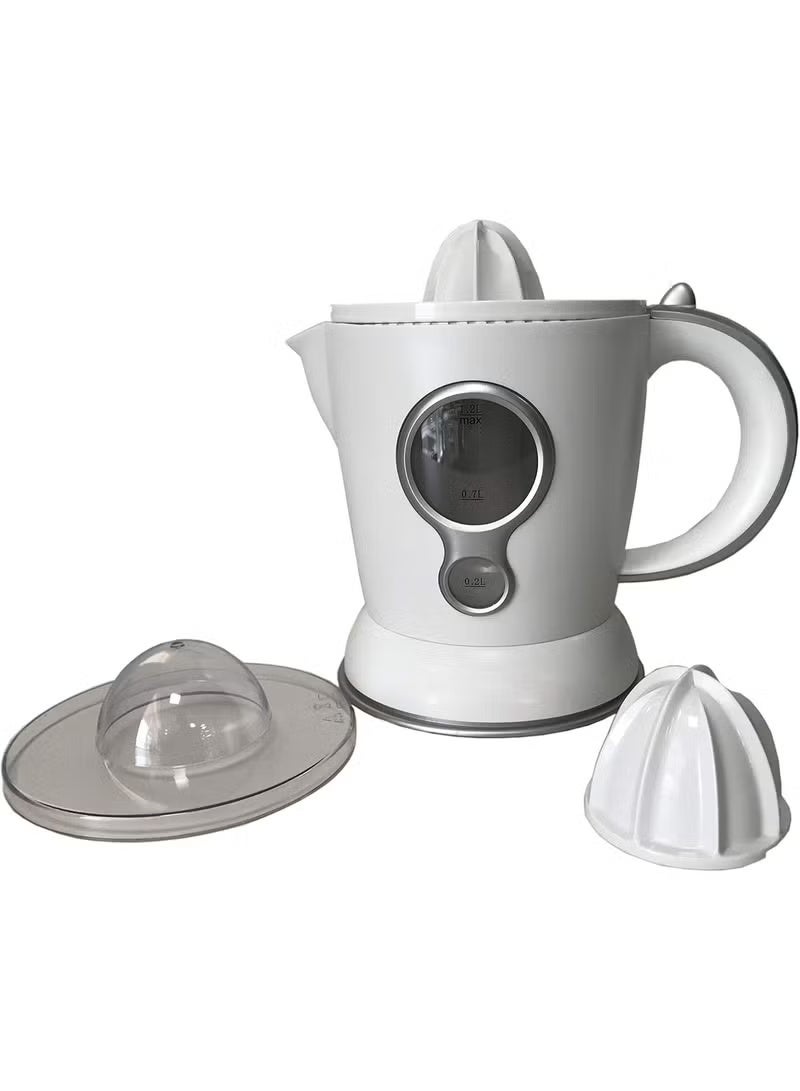 Nova 30W Citrus Juicer Machine NJ-532CJ, 1.2L Juice Container, 2 Juicing Cones, Adjustable Pulp Control Filter, Quiet Motor, BPA-Free Jug, Electric Orange & Lemon Squeezer for Fresh Juice - Image 4