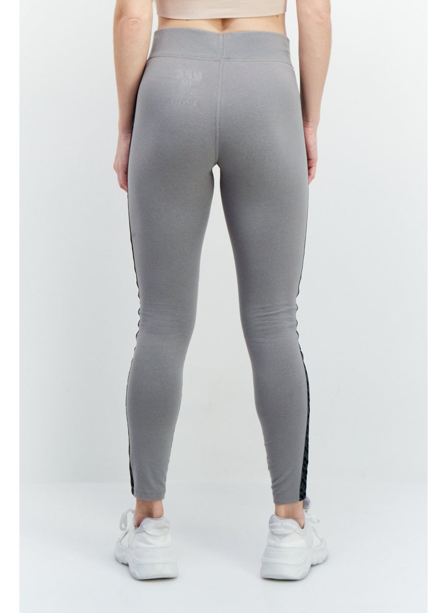 Ufc - Women Sportswear Fit Brand Logo Training Tights, Grey - Image 1