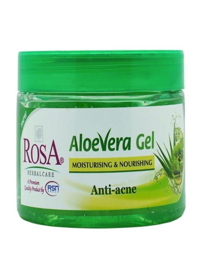ROSA Aloevera Gel With Anti -acne I Moisturising & Nourising for all skin I For Hair,Face & Skin I Paraben Free I Natural & Herbal ingredients I Unisex, Pack of 1-500 ml - Image 2