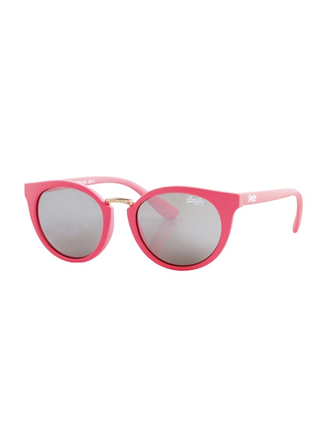 Women UV Protection Round Sunglasses - Lens Size: 50 mm