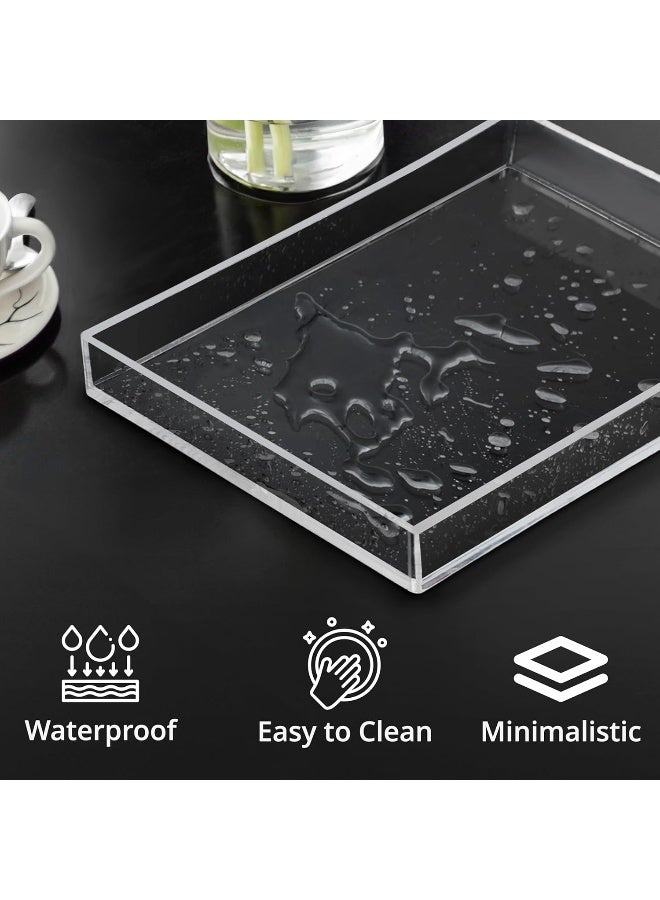 TPGP Rectangular Acrylic Tray Serving Tray - Image 3