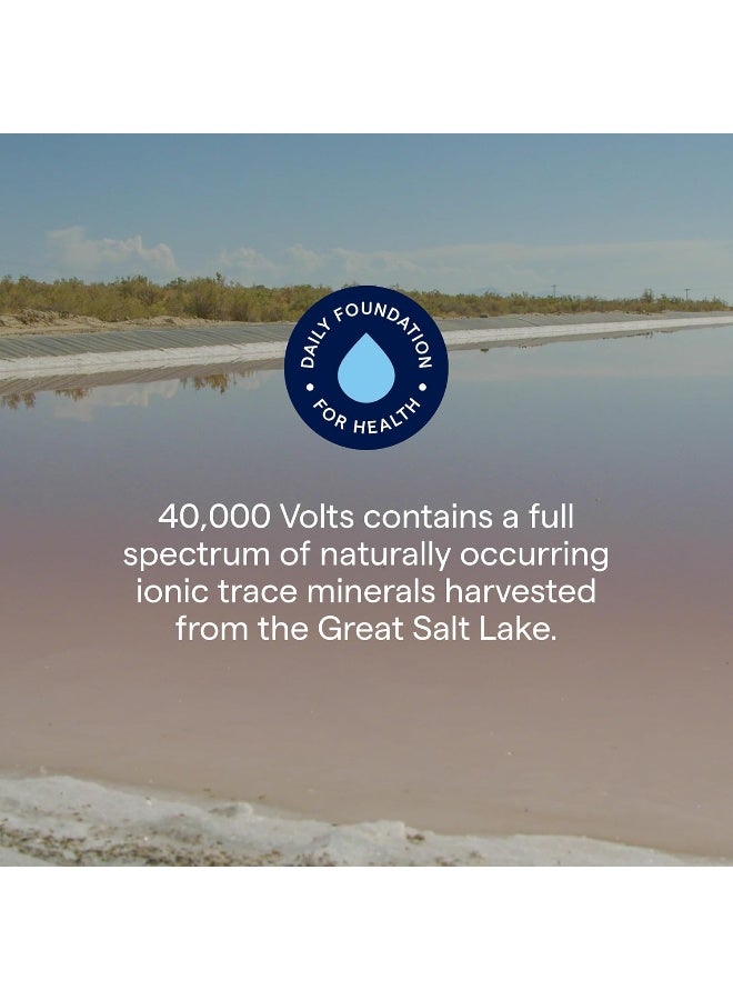 Trace Minerals قطرات تركيز الكهارل السائل 40000 فولت 8 أونصة سائلة 237 مل - Image 3