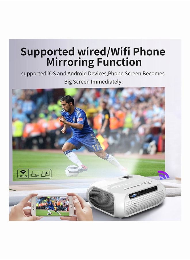 Portable Projector Wifi Android Full Hd Led 1920x1080p 5000 Lum