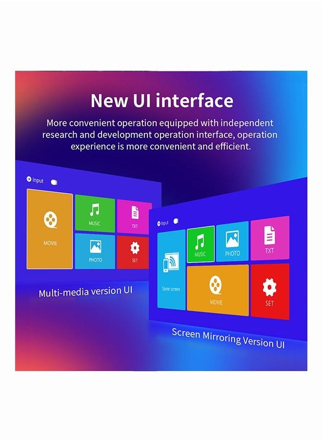 Portable Projector Wifi Android Full Hd Led 1920x1080p 5000 Lum