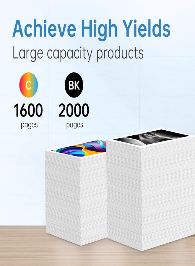 LEMERO 962XL Ink Cartridges Combo Pack High Yield Replacement for HP 962 962XL Ink Cartridges, Compatible for HP OfficeJet Pro 9015e 9015 9025e 9010 9025 9018e 9020 Printer,4-Pack - Image 3