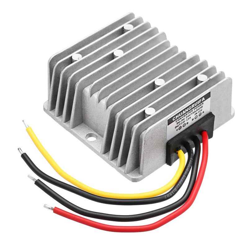 Waterproof DC/DC Converter Regulator 12V Step Up to 24V 15A 360W Voltage Booster Regulator - Image 1