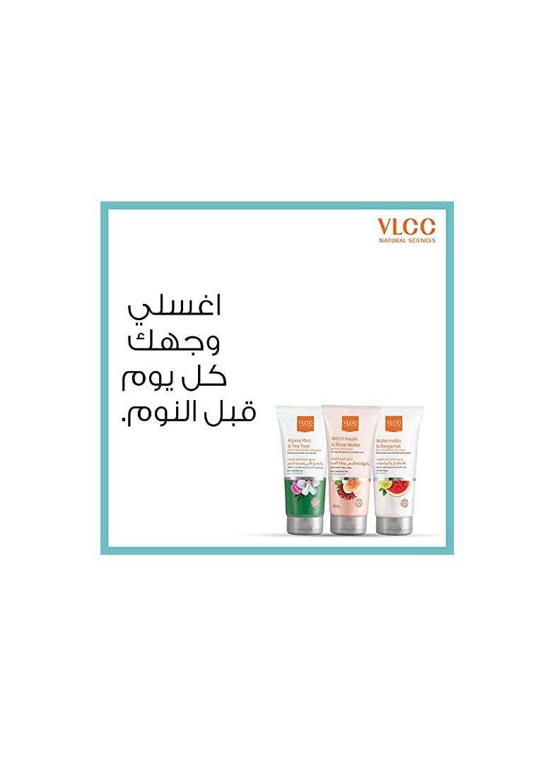 VLCC VL Witch Hazel & Rose Water Gentle Face Wash - Image 4