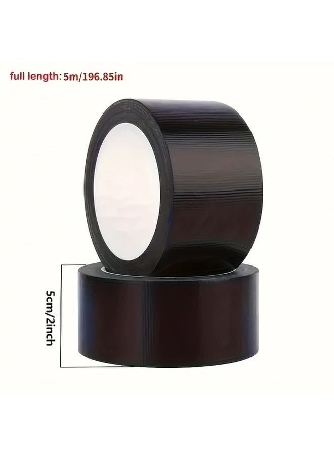 Black Self Adhesive Repair Tape Waterproof Durable PU Material for Sofas Car Seats - Image 3