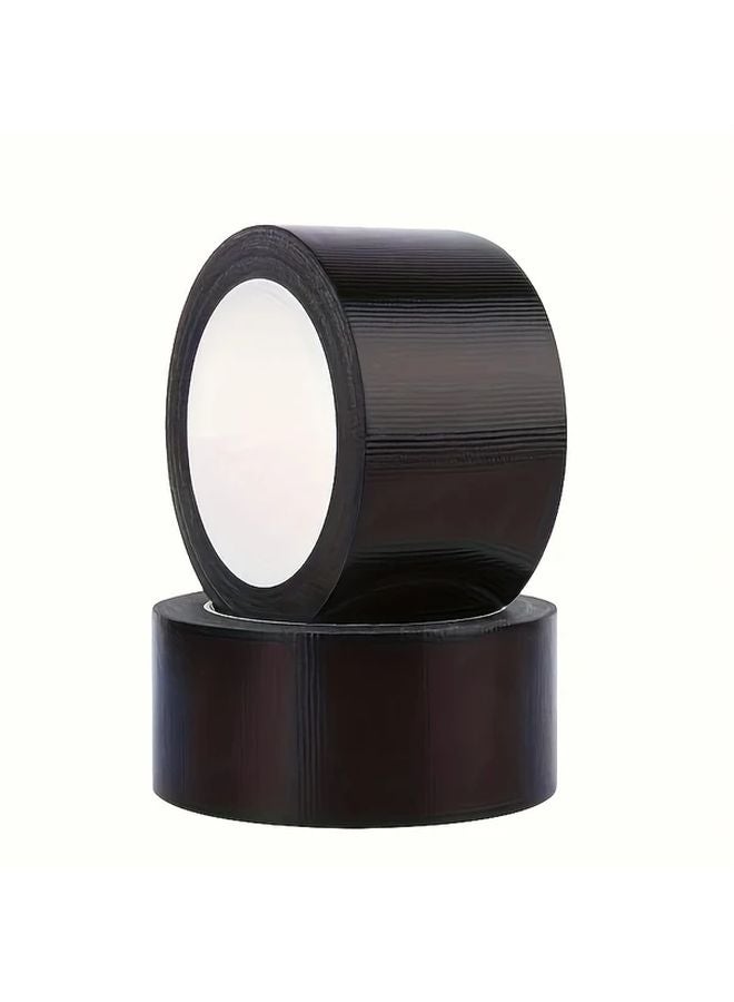 Black Self Adhesive Repair Tape Waterproof Durable PU Material for Sofas Car Seats - Image 1