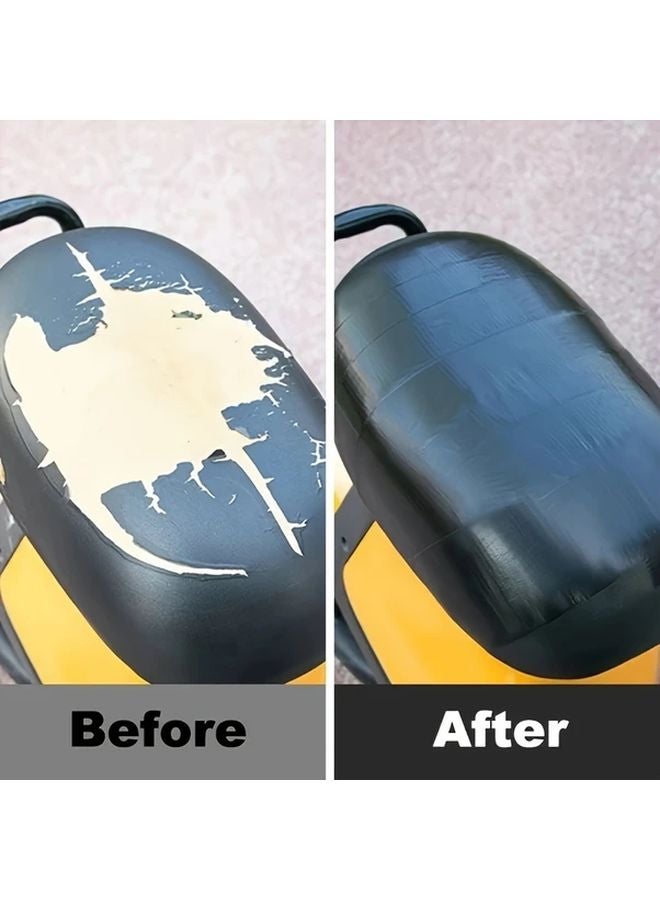 Black Self Adhesive Repair Tape Waterproof Durable PU Material for Sofas Car Seats - Image 4