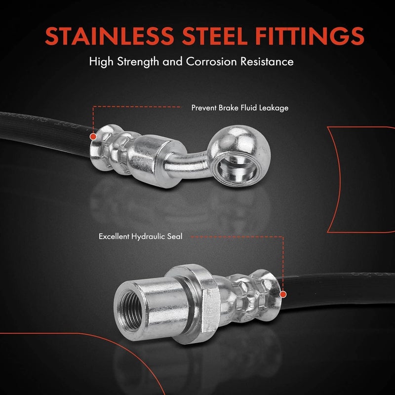 A-Premium Brake Hydraulic Oil Hose for Subaru Impreza - Image 4