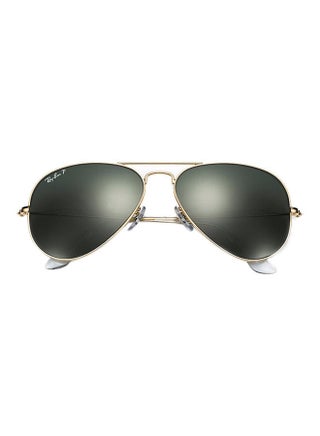 Unisex Polarized Pilot Sunglasses - RB3025-001 - Lens Size: 58 mm - Gold - view 5