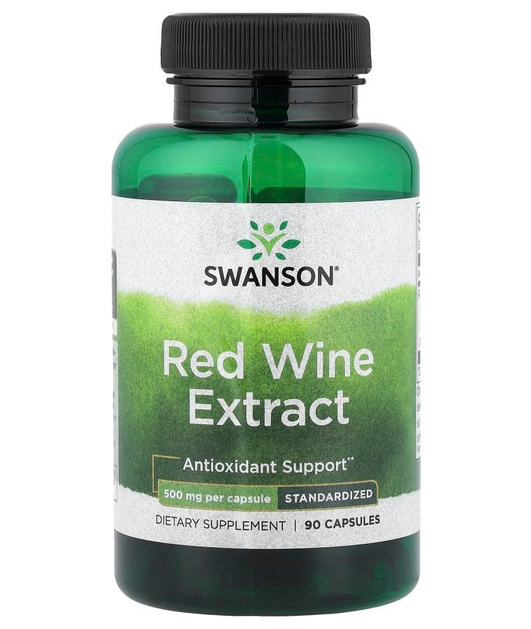 Red Wine Extract 500 mg 90 Capsules
