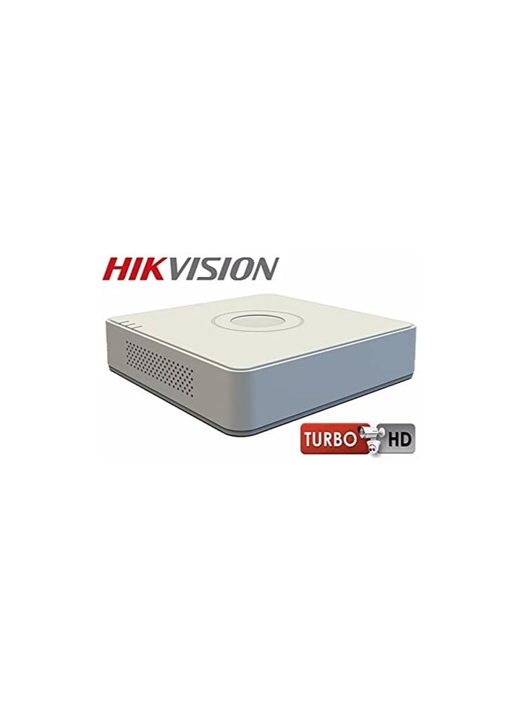 ماركة غير محددة - جهاز ارسال واستقبال هيكفيجن DVR تربو HD عالي الدقة DS-7104HGHI-F1، عدد 4 قنوات بوصلة BNC - Image 1