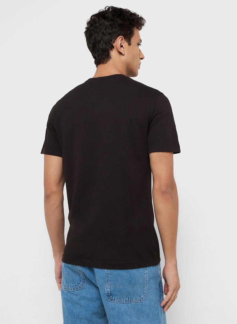 LACOSTE Regular Fit Crew Neck T-Shirt - Image 2
