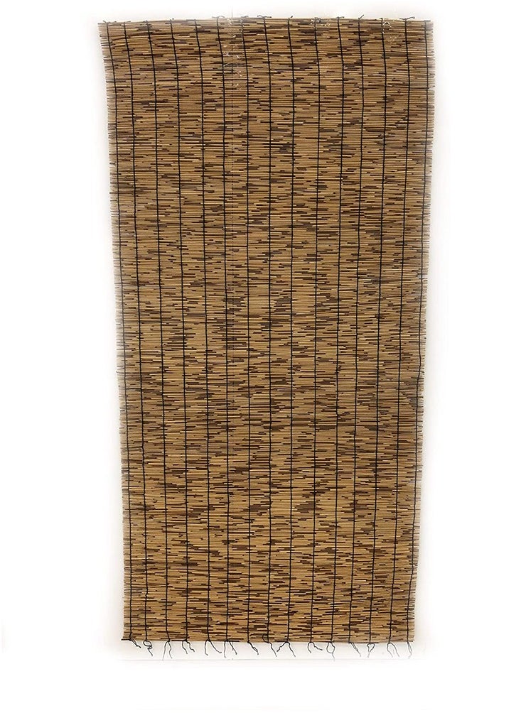 LINGWEI Bamboo Blinds Window Shades Natural Reed Bamboo Curtain Beige 200x122cm  - Image 2