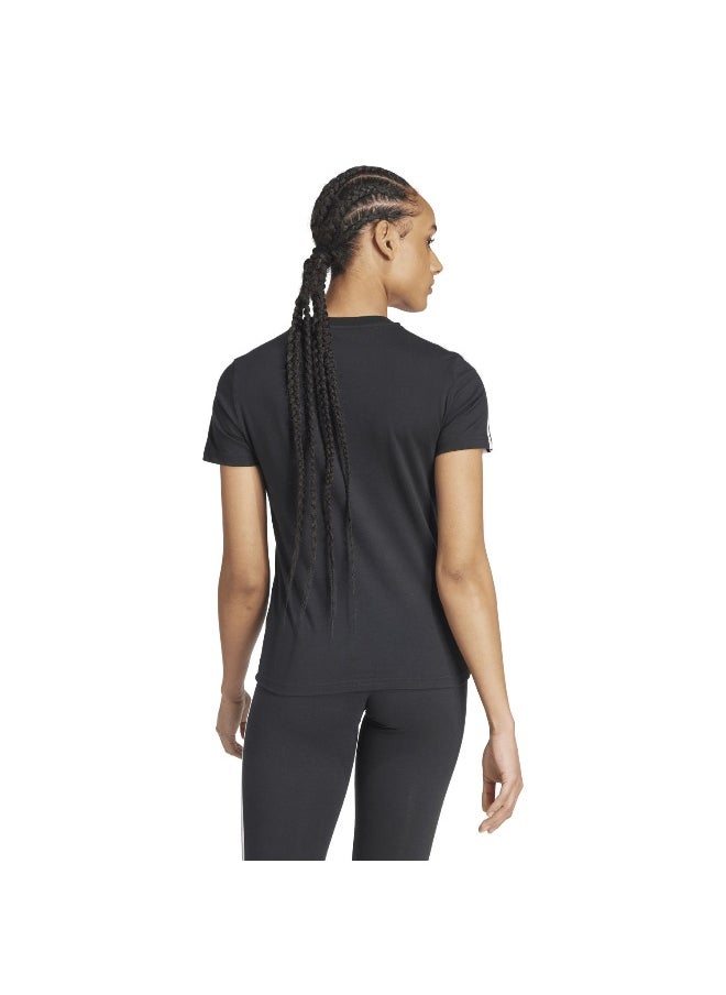 Adidas adidas W 3S T Black Training T-Shirts 2XS  - Image 5