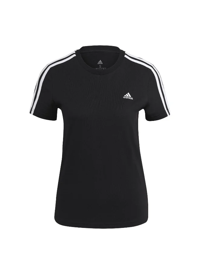 Adidas adidas W 3S T Black Training T-Shirts 2XS
