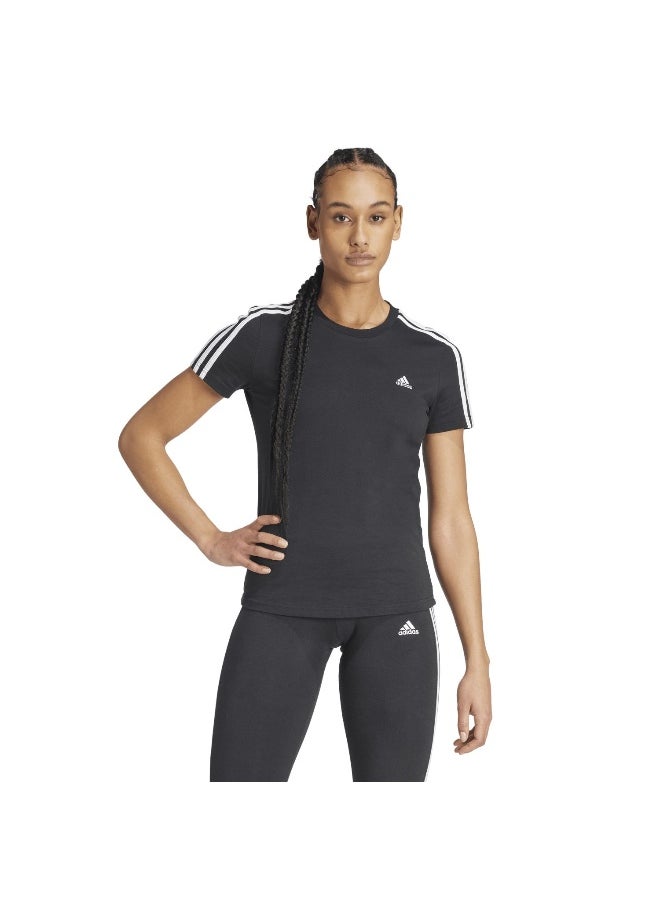 Adidas adidas W 3S T Black Training T-Shirts 2XS  - Image 3