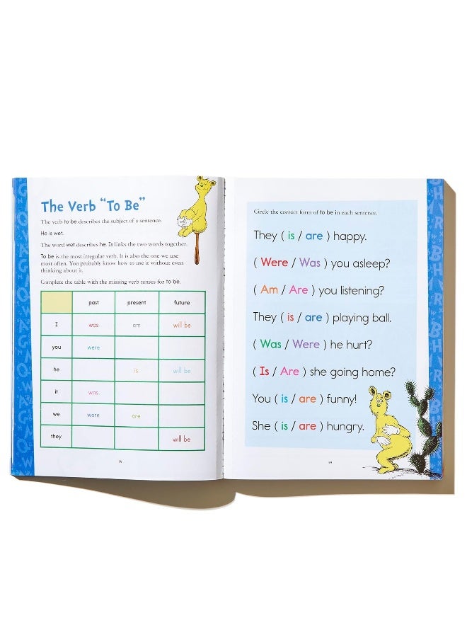 كتاب د. سوس: الصف الثاني: 260+ نشاط ممتع مع ملصقات والمزيد! (الهجاء، الصوتيات، فهم القراءة، القواعد، الرياضيات، الجمع والطرح، العلوم) - Image 3