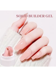 LIMEGIRL Solid Sculpture Builder Gel For Nails, Nail Sculpting Gel, Non-Sticky Hand Solid Builder Gel, Upgrade Hard Nail Extension Gel, 3D Sculpting Gel For Nail Art Design Salon Nail Art (Skin Color)  - Image 5