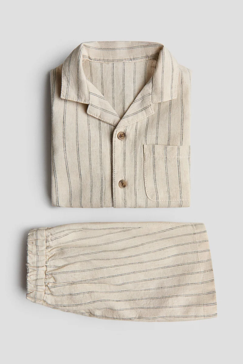 H&M  2-piece linen set for Men | Best Price UAE