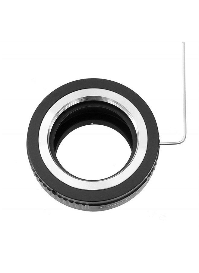 Fotasy - Copper Adjustable M42 Lens to E Mount Adapter, 42mm Screw Mount to E Mount, Compatible with Sony a7 a7R a7s II III IV a9 a7c Alpha 1 a6600 a6500 a6400 a6300 a6100 a6000 a5100 a5000 a3500 ZV-E10 - Image 1