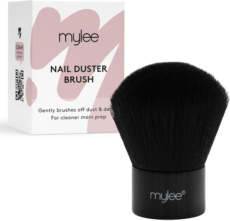 Mylee Duster Brush Nail Dust Remover Powder Cleaner for Acrylic Nails And Nail Art Comfortable and Easy to Handle Dusting Brush Portable Precise Comfortable Vegan and Cruelty Free