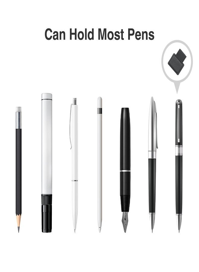 LHiDS Magnetic Pen Loop Holder(3 Pack) for Notebooks, Journals, Planners, Magnetic Pen Holder with Elastic Loop for Pen, (Apricot) - Image 3