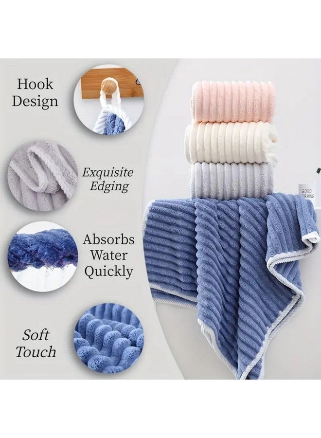 لينير منشفة حمام من الألياف الدقيقة LINEAR/منشفة حمام/مناشف من الألياف الدقيقة للحمام بحجم كبير/منشفة حمام للرجال والنساء/تصميم البطانة/300 جرام لكل متر مربع (140 سم × 70 سم) (بطانة كريمية) - Image 2