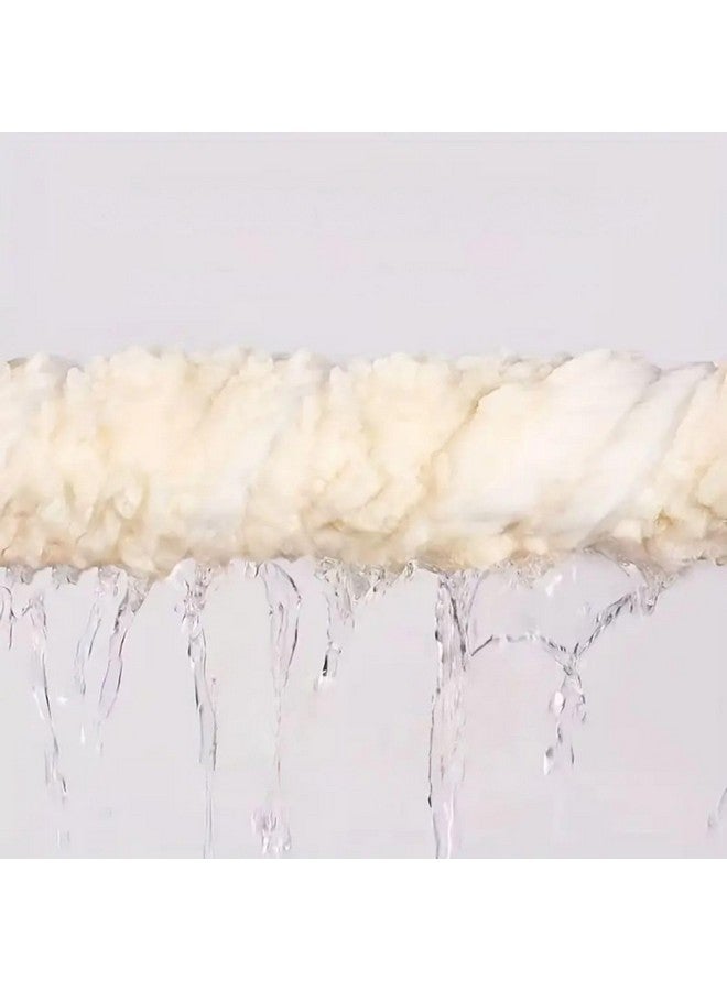 لينير منشفة حمام من الألياف الدقيقة LINEAR/منشفة حمام/مناشف من الألياف الدقيقة للحمام بحجم كبير/منشفة حمام للرجال والنساء/تصميم البطانة/300 جرام لكل متر مربع (140 سم × 70 سم) (بطانة كريمية) - Image 5