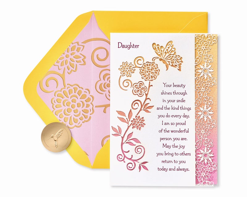Papyrus Birthday Card for Daughter (Truly Wonderful Daughter) - Image 1
