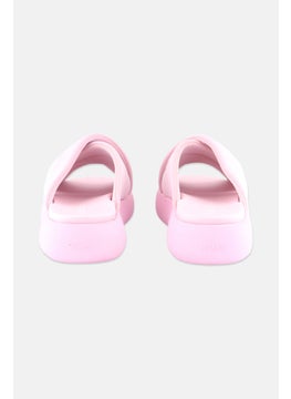 TOMS Women Mallow Crossover Slip On Slides, Pink  - Image 2