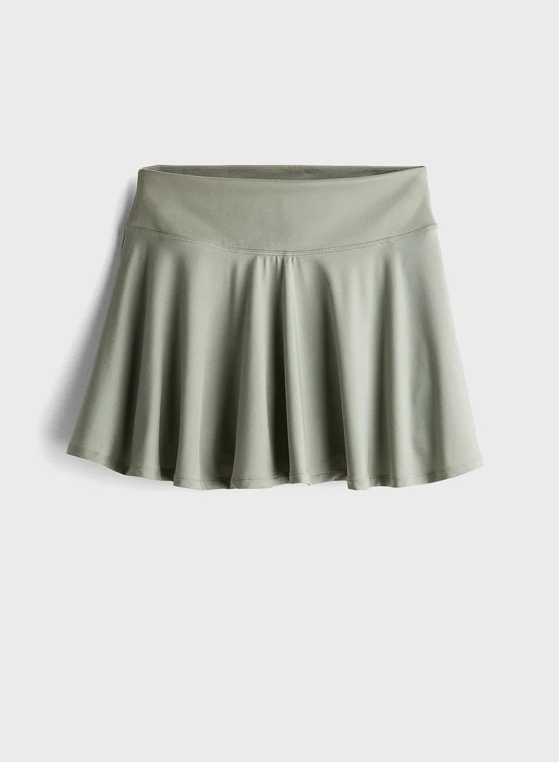 H&M Drymove™ Pleated Skirt