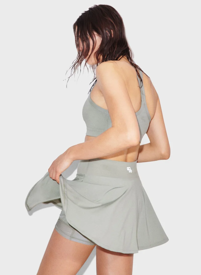 H&M Drymove™ Pleated Skirt
