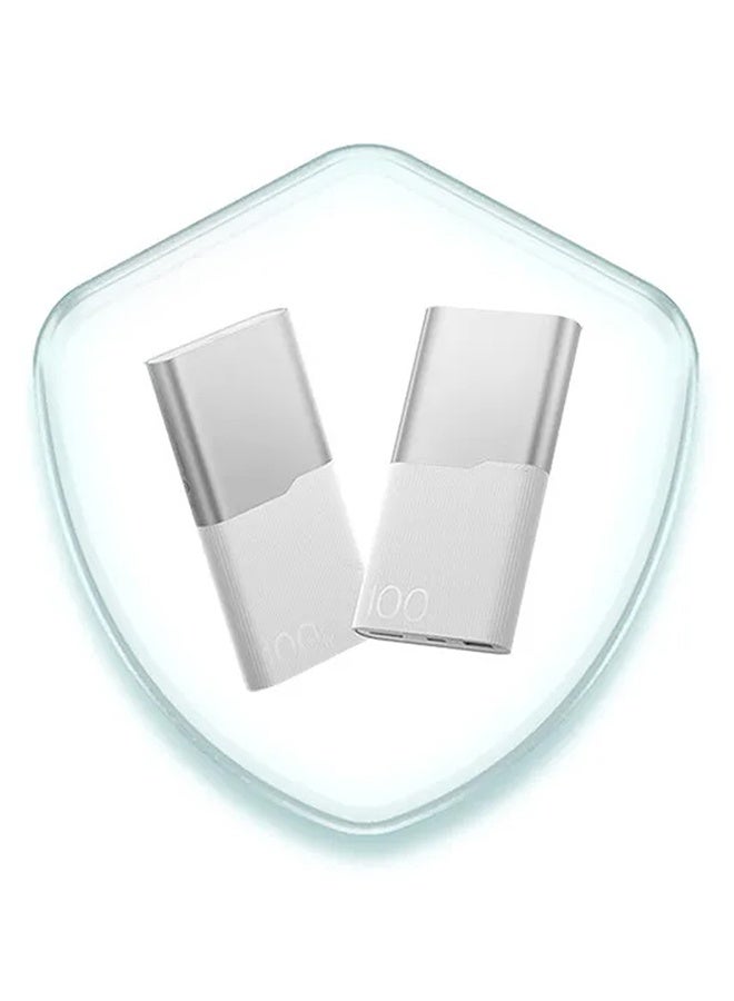 OnePlus 12000mAh Portable Power Bank Silver Wing White - Image 5