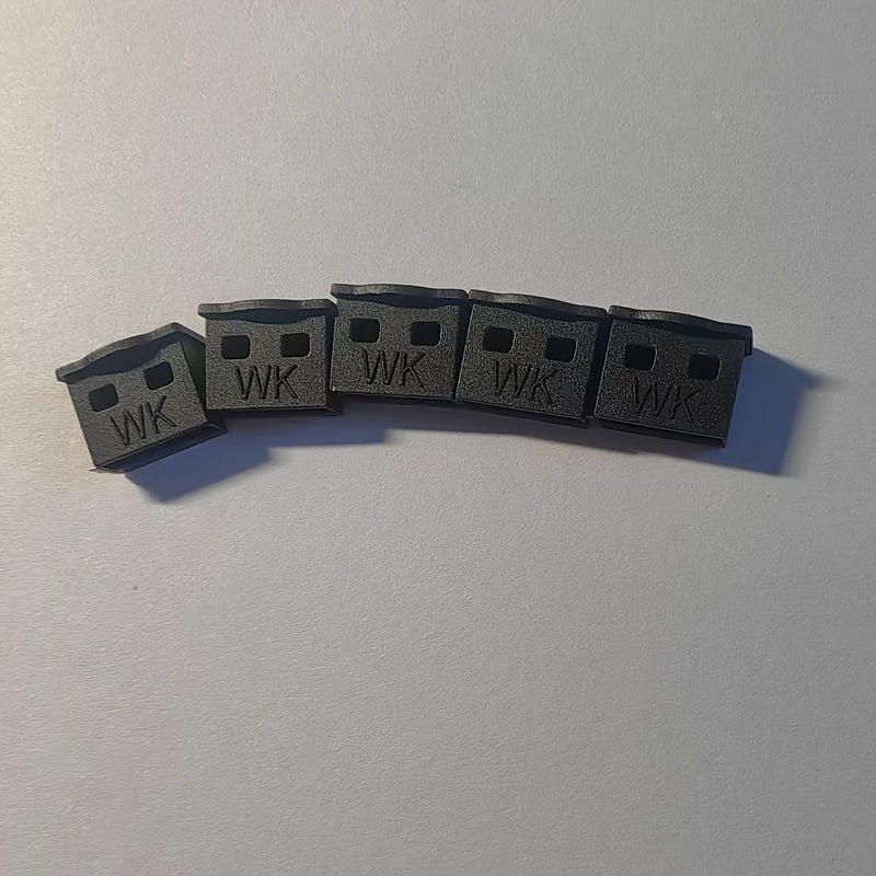 Blue USB Port Dust Plugs 5pcs Protective Covers for Computers Laptops TVs Routers - Image 1