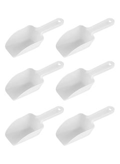 Oasisgalore 6 Pieces Kitchen Scoop Set - Multi-Purpose Flour, Tea, Spice, and Ice Cream Scoops  - Image 1