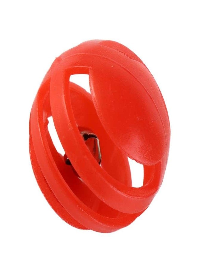 Pokinge 10 Pieces Cat Bell Ball Toy, Radom Color Plastic Cat Interactive Toy Funny Cat Toy Jingle Balls Ronud Chasing Cat Toys Small Creative Pet Supplies - Image 3