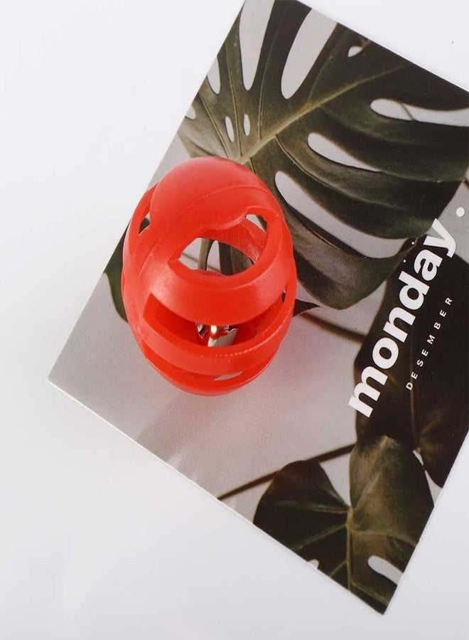 Pokinge 10 Pieces Cat Bell Ball Toy, Radom Color Plastic Cat Interactive Toy Funny Cat Toy Jingle Balls Ronud Chasing Cat Toys Small Creative Pet Supplies - Image 4