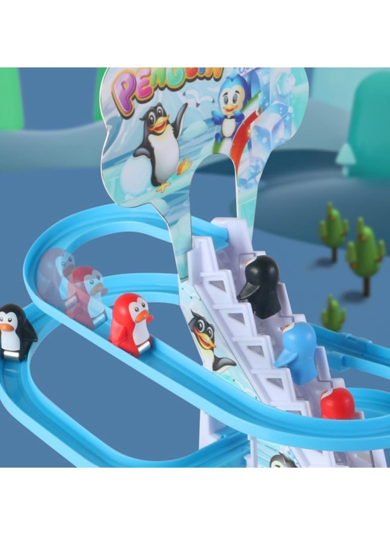 Penguin and Ladder Game (Large Size) - Jolly Penguin Game - Kids Slide Game - Penguin Slide and Ladder Set - Penguin Slide Game with Music - Penguin Slide Game - Climbing Ladder Game - Penguin and Ladder Slide Game - Ladders and Penguin Games - Kids Slide Games