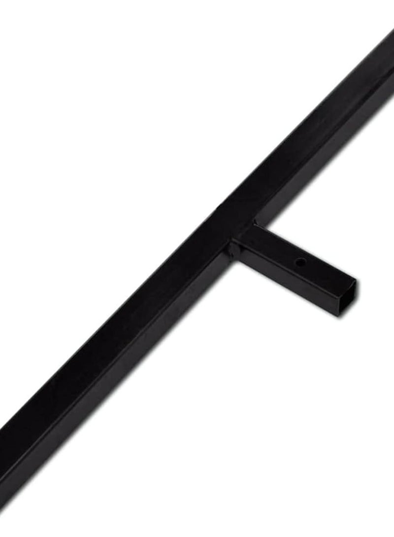 GGOOT Hardware,Tools,Drills,Augers,Ground Drill with Handle 80 mm with Extension Tube 5 m Steel - Image 3