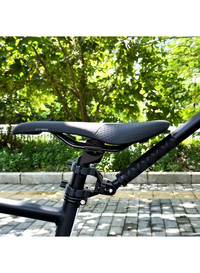 Black Bike Seat Post Mount for Insta360 X3 X4 X5 DJI Action 4 5 Pro Cameras Anti Shake Holder - Image 1