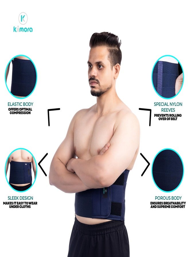Kiimora حزام كيمورا للبطن للدعم والضغط بعد العمليات الجراحية، مقاسات عالمية S، M، L، XL، XXL - Image 2